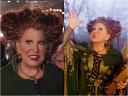 Disney Promotes ‘Hocus Pocus 2’ Trailer While Its Star Bette Midler Smears Pro-Life Americans