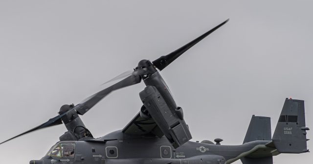 One Killed in U.S. Military Osprey Aircraft Crash Off Coast of Japan
