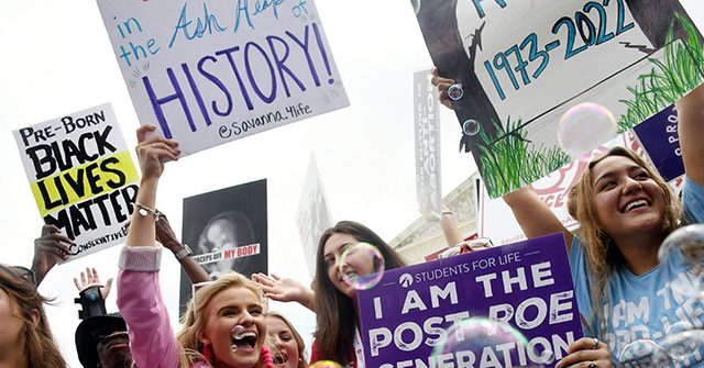 PHOTOS: Pro-life Americans Celebrate the Overturning of Roe v. Wade After Nearly 50 Years
