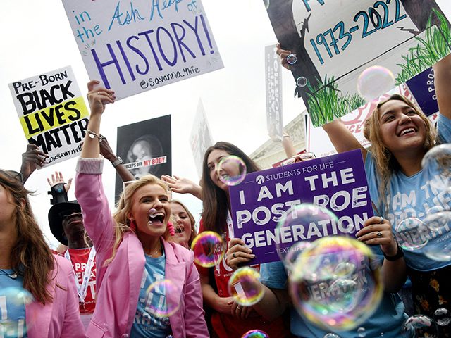 PHOTOS: Pro-life Americans Celebrate the Overturning of Roe v. Wade After Nearly 50 Years