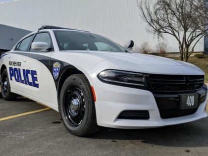 Rochester PD police car.