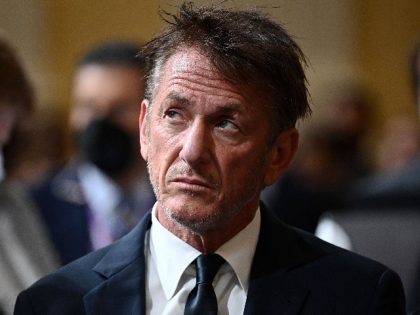 US actor Sean Penn attends the fifth hearing by the House Select Committee to Investigate the January 6th Attack on the US Capitol in the Cannon House Office Building in Washington, DC, on June 23, 2022. (Photo by MANDEL NGAN / AFP) (Photo by MANDEL NGAN/AFP via Getty Images)