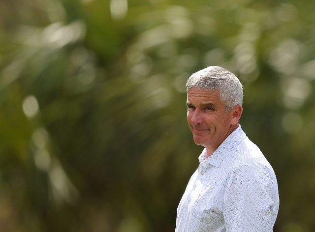 PGA Tour Commissioner Jay Monahan defended his decision to ban LIV Golf players from the P