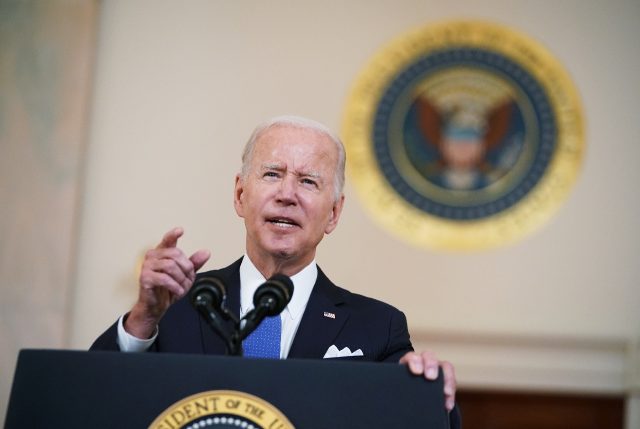 President Joe Biden said the Supreme Court's ruling on abortion had made the United States