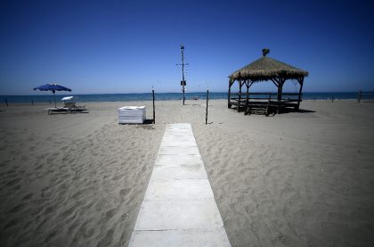 Running Italy's beaches can be lucrative, with a set of two loungers and a parasol costing
