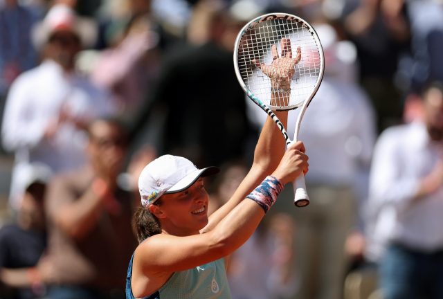 Sky is the limit: Iga Swiatek is hoping to add a second French Open to her list of titles