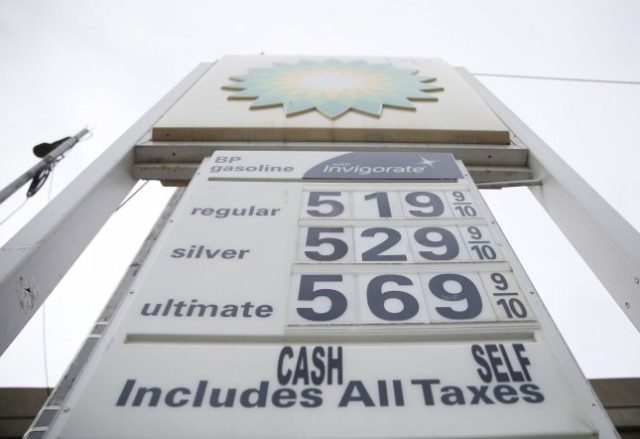 Gas prices have emerged as the top midterm issue, barely edging out inflation, data from R