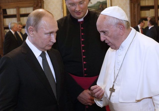 Pope Francis again suggests NATO may have provoked Russian war in Ukraine