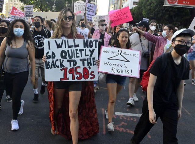 Protesters react nationwide to abortion ruling, tear gas deployed in Arizona
