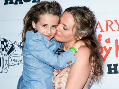 INDIANAPOLIS - MAY 12: Alicia Silverstone and her son Bear Blu Jarecki appear at the premiere of Diary of a Wimpy Kid The Long Haul at the Indianapolis Motor Speedway on May 12, 2017 in Indianapolis, Indiana. (Photo by Michael Hickey/Getty Images)