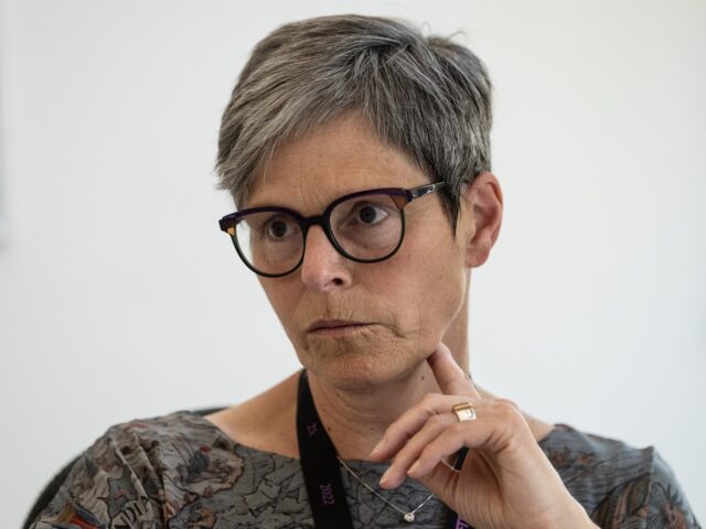 23 June 2022, Hessen, Kassel: Sabine Schormann, general director of documenta and Museum F
