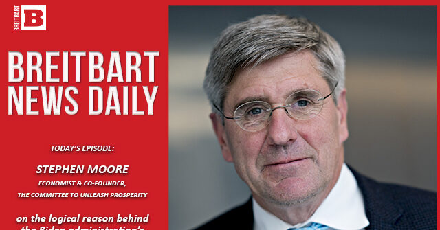 Breitbart News Daily Podcast Ep. 177: Study Explains Biden Administration’s Economic Incompetence; Guest: Stephen Moore Breitbart News Daily Podcast Ep. 177: Study Explains Biden Administration’s Economic Incompetence; Guest: Stephen Moore
