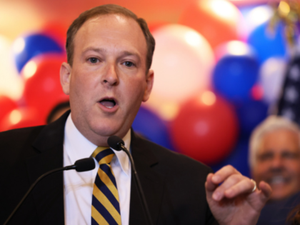 BALDWIN, NEW YORK - JUNE 28: NY GOP Candidate for Governor Rep. Lee Zeldin (R-NY) speaks d