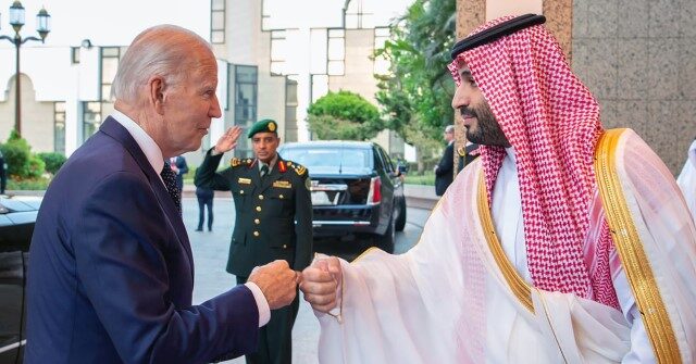 Joe Biden Greets Saudi Crown Prince with Awkward Fist Bump
