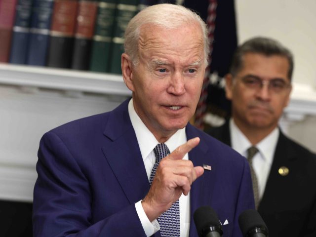 Biden finger (Alex Wong / Getty)