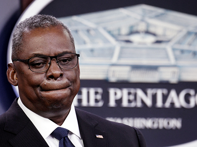 US Defense Secretary Lloyd Austin speaks to the press on August 18, 2021, at the Pentagon in Washington, DC. - Austin said Wednesday that US forces would evacuate as many people as possible from the Kabul airport as thousands pressed to leave after the Taliban takeover of the country. (Photo …