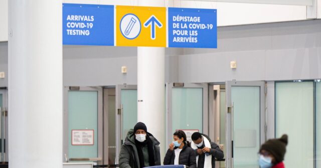 Canadian government admits travelers were mistakenly quarantined due to an implementation error