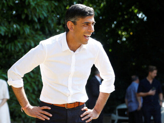 Rishi Sunak, candidate to become Britain's next prime minister and Conservative party lead