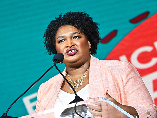 Stacey Abrams speaks onstage during the 2022 Essence Festival of Culture at the Ernest N. Morial Convention Center on July 2, 2022 in New Orleans, Louisiana. (Photo by Paras Griffin/Getty Images for Essence)