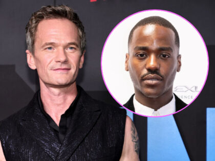 (INSET: Ncuti Gatwa) Neil Patrick Harris attends Netflix's "Uncoupled" Season 1 New York Premiere at Paris Theater on July 26, 2022 in New York City. (Photo by Jamie McCarthy/Getty Images)