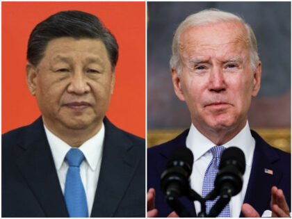 Xi Jinping, China's president, at the West Kowloon Station in Hong Kong, China, on Thursda