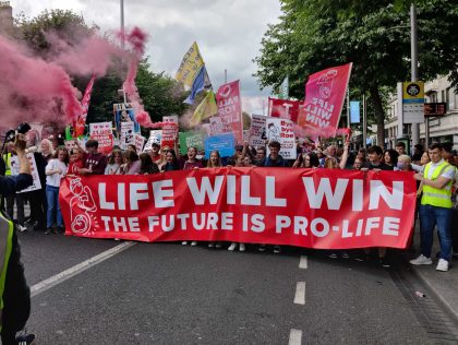 ‘Ireland It’s Your Turn’ Thousands Celebrate Roe v. Wade Repeal at Annual Pro-Life M
