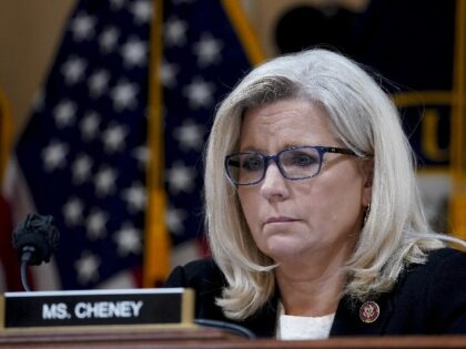Representative Liz Cheney, a Republican from Wyoming, during a hearing of the Select Commi