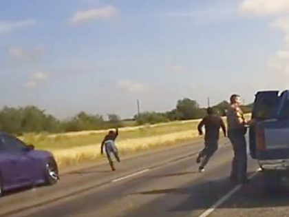 GRAPHIC VIDEO: Migrant Running from Police Killed by Passing Vehicle on Texas Highway near Border