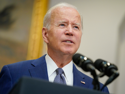 President Joe Biden speaks in the Roosevelt Room of the White House, Friday, July 8, 2022, in Washington. Biden’s visit to the Middle East this week includes meeting with Saudi Arabia's King Salman and crown prince Mohammed bin Salman, the de facto leader of the oil-rich kingdom who U.S. intelligence …