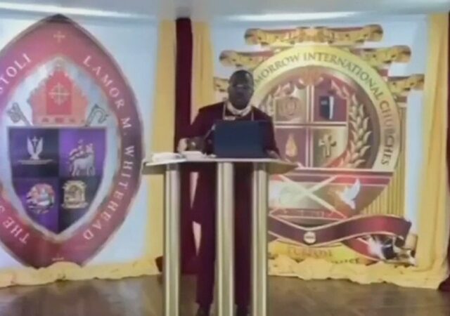 A Christian pastor in Brooklyn was robbed at gunpoint during his live-streamed sermon on S