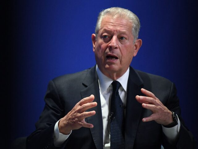 ormer US Vice President Al Gore speaks during an event on day five of the COP26 UN Climate