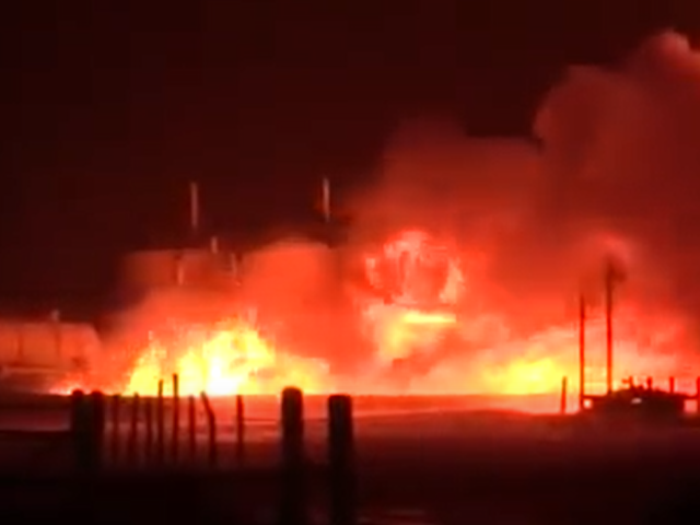 WATCH: Texas Wind Turbine Hit by Lightning Goes Up in Flames - Vimarsana News