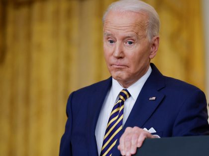 WASHINGTON, DC - JANUARY 19: U.S. President Joe Biden answers questions during a news conf