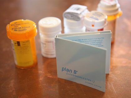 A package of Plan B contraceptives. (Scott Olson/Getty Images)