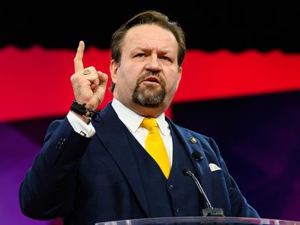 OXON HILL, MD, UNITED STATES - 2019/02/28: Sebastian Gorka, former Deputy Assistant to President Trump, seen speaking during the American Conservative Union's Conservative Political Action Conference (CPAC) at the Gaylord National Resort & Convention Center in Oxon Hill, MD. (Photo by Michael Brochstein/SOPA Images/LightRocket via Getty Images)