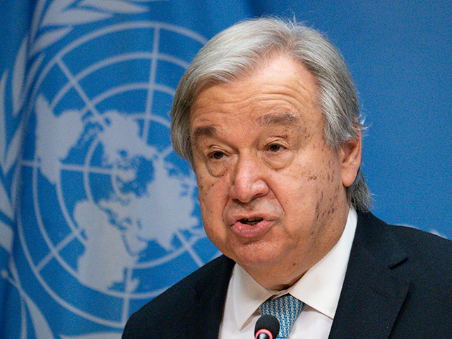 U.N. Chief Guterres Warns of Mass Climate Exodus on a ‘Biblical’ Scale