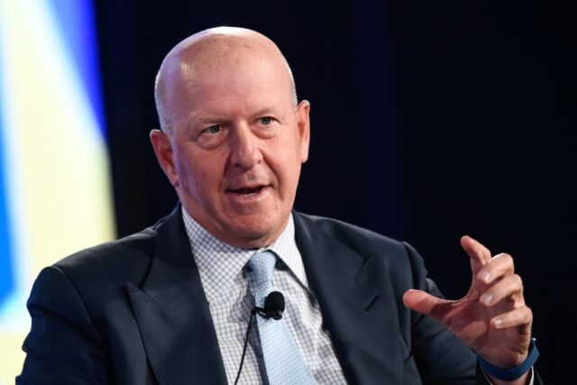 Goldman Sachs Chief Executive David Solomon praised the investment bank's performance, whi