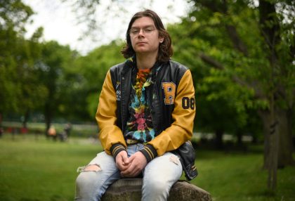 Louis Mckechnie, one of the climate activists who held a protest at Silverstone