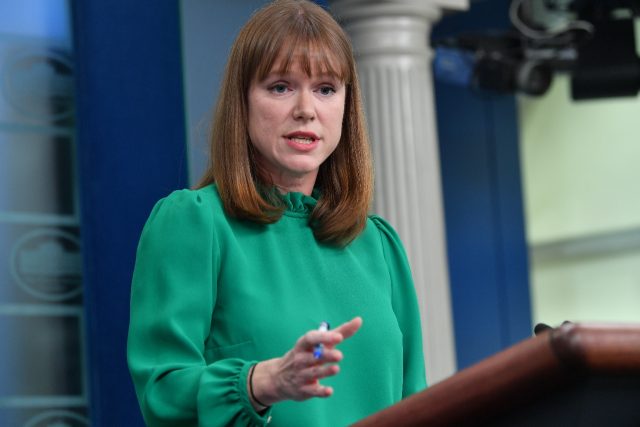 Outgoing White House director of communications Kate Bedingfield led Preident Joe Biden's messaging strategy for three years