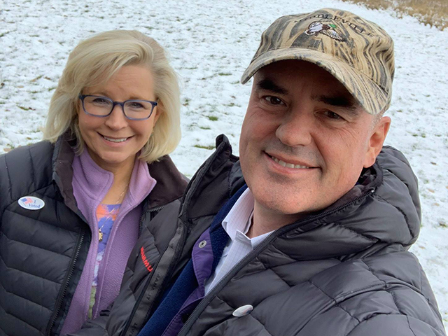 Liz Cheney and her husband, Phil. (Facebook/Liz Cheney)