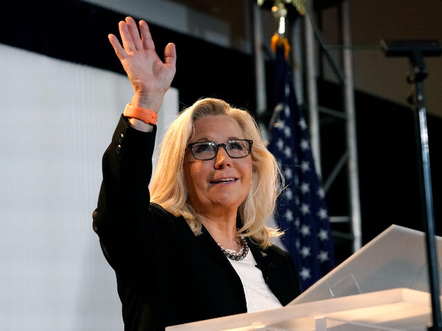 FILE - Rep. Liz Cheney, R-Wyo., vice chair of the House Select Committee investigating the Jan. 6 U.S. Capitol insurrection, a speech at the Ronald Reagan Presidential Library and Museum, June 29, 2022, in Simi Valley, Calif. Cheney's unrelenting criticism of former President Donald Trump from a Capitol Hill committee …