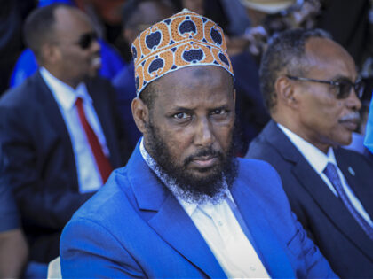 Former deputy leader of the al-Shabab extremist group, Mukhtar Robow, is appointed to the post of religious affairs minister, in the capital Mogadishu, Somalia Tuesday, Aug. 2, 2022. Robow was named a government minister by Somalia's new administration on Tuesday in what some call a chance to persuade fighters to …