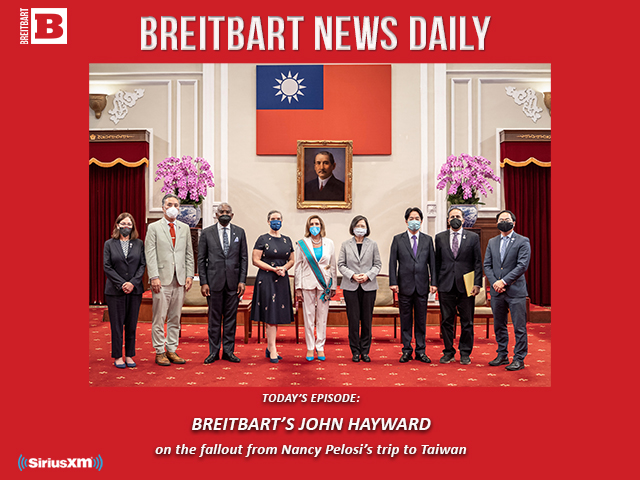 Breitbart News Daily Podcast Ep. 190: Inflation Reduction Act, Really? Guest: John Hayward on Fallout from Pelosi's Trip to Taiwan - Vimarsana News