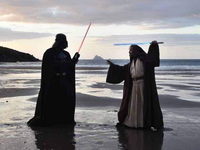 Darth Vader and Obi Wan (Charles McQuillan / Getty)