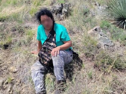 Tucson Sector agents rescued a Guatemalan woman who became lost in the mountains near the border in Arizona. (U.S. Border Patrol/Tucson Sector)
