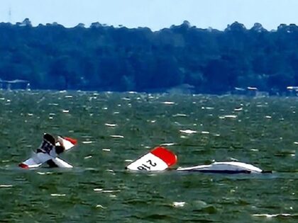 A Fire Boss aircraft crashed into Lake Livingston, Texas, during a firefighting operation.
