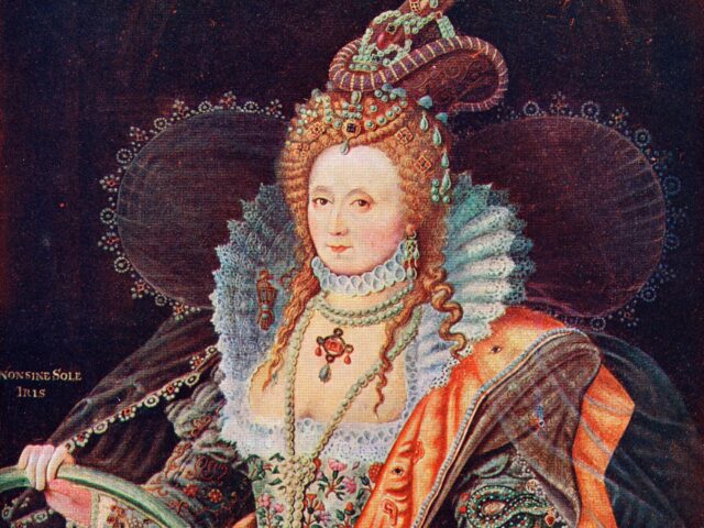 UNSPECIFIED - CIRCA 1800: ELIZABETH I, 1533-1603. Queen of England From the painting by Zucchero at Hatfield House. (Photo by Universal History Archive/Getty Images)