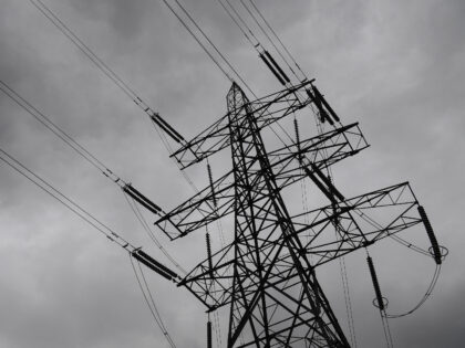 An electricity pylon transporting electricity for the National Grid is seen in east London on August 16, 2019. - National Grid, which runs Britain's power network, has said it was confident of "no malicious intent" behind a major outage that hit nearly one million people and caused travel chaos a …