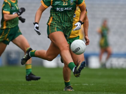 Dublin , Ireland - 10 April 2022; Kelsey Nesbitt of Meath during the Lidl Ladies Football National League Division 1 Final between Donegal and Meath at Croke Park in Dublin. (Photo By Brendan Moran/Sportsfile via Getty Images)