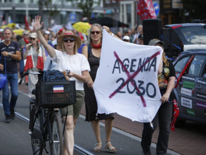 AMSTERDAM, the NETHERLANDS - JULY 23: Demonstrators attend a rally of the Netherland In Re